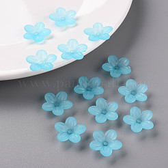 Матовые акриловые колпачки из бисера&nbsp;MACR-S371-08A-755