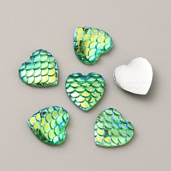 Непрозрачные кабошоны из смолы&nbsp;CRES-WH0013-05F