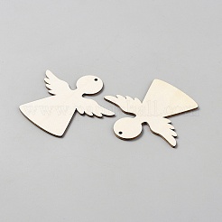 Незавершенные подвесные украшения из дерева&nbsp;WOOD-WH20009-02H