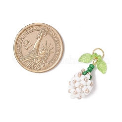 Подвески-бутоны из стеклянных бусинок&nbsp;PALLOY-MZ00759-04