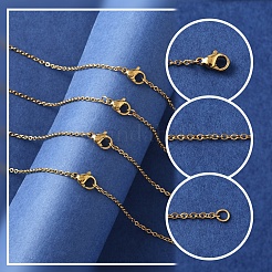 Изготовление ожерелья из 4 цепочки из нержавеющей стали 304&nbsp;STAS-FS0001-81G