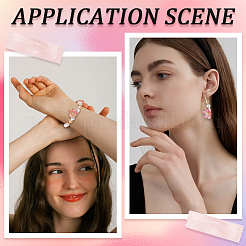 200 шт. акриловые колпачки для бусин&nbsp;OACR-SC0001-83A