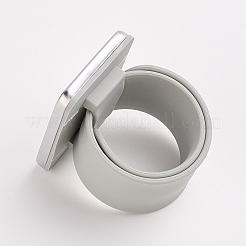 Магнитный силиконовый браслет на запястье&nbsp;BJEW-WH0009-09A