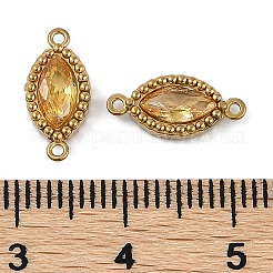 Ионное покрытие (ip) 304 нержавеющая сталь кубический цирконий конский глаз звенья соединительные подвески&nbsp;STAS-K256-21G-07