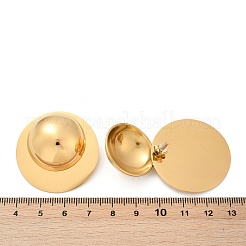 Серьги-гвоздики из нержавеющей стали 304&nbsp;EJEW-S265-05G