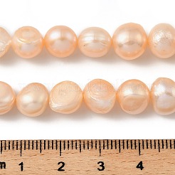 Нити из натурального культивированного пресноводного жемчуга&nbsp;PEAR-P064-19K-01A