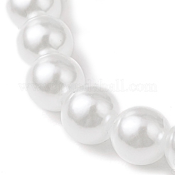 Сплав эмалированные бабочки подвески эластичные браслеты для женщин&nbsp;BJEW-JB11447