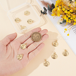 10шт латунные подвески&nbsp;KK-UN0005-62