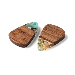 Подвески из смолы и дерева&nbsp;WOOD-S061-02A