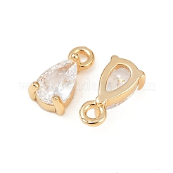 Латунные микро проложить кубического циркония подвески&nbsp;KK-K374-07G-03