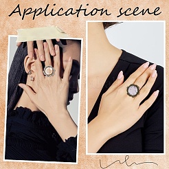 Набор для самостоятельного изготовления колец-куполов&nbsp;DIY-SC0022-28