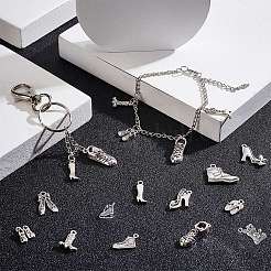 48 шт. 12 подвески-шпильки из сплава в тибетском стиле&nbsp;FIND-SC0002-30