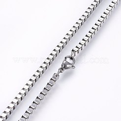 Не тускнеющие цепочки из нержавеющей стали 304&nbsp;NJEW-F226-05P-02