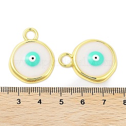 Подвески из латуни с эмалью в стойку&nbsp;KK-A205-07G