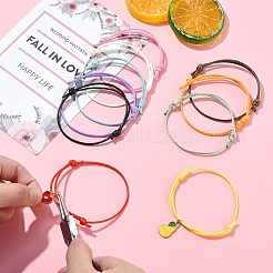 100шт 10 цвета регулируемый вощеный полиэстеровый шнур для изготовления браслетов&nbsp;BJEW-CJ00002