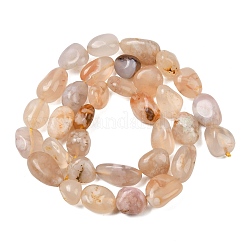 Натуральные вишневые агатовые бусины&nbsp;G-Z107-A01