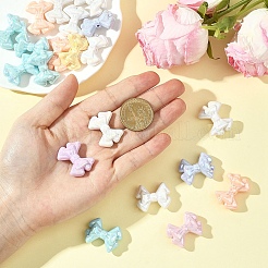 20шт УФ-покрытие непрозрачные акриловые бусины&nbsp;OACR-YW0003-60