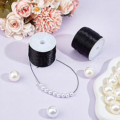 2 рулон плоской эластичной стринги из спандекса с кристаллами&nbsp;EW-BBC0001-02B-02