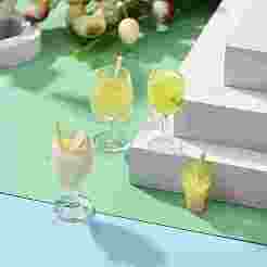 16шт 4 стиля имитация бокала для сока разливное пиво подвески&nbsp;CRES-ZZ0001-01