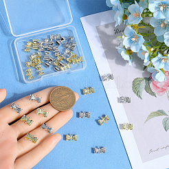 40 шт. 2-цветные литые соединительные звенья-подвески&nbsp;FIND-SP0002-47