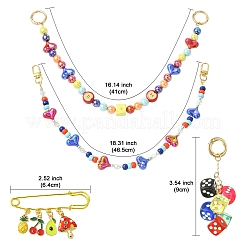 4 шт. акриловые&nbsp;HJEW-YW00110