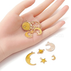 Подвески из сплава эмали 10шт 10 стиля&nbsp;ENAM-YW0002-81