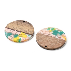 Подвески из смолы и ореха&nbsp;FIND-R051-05F