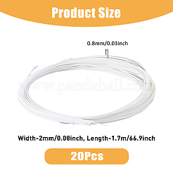 Эластичная лента по краям из АБС-пластика&nbsp;AJEW-WH0270-277B