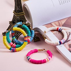 Серьги-кольца из латуни&nbsp;EJEW-SZ0001-04