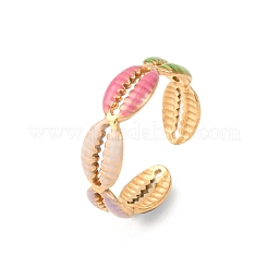 Кольца-манжеты из нержавеющей стали 304 для женщин&nbsp;LS-RJEW-D334-02B-G