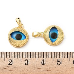 Латунь стекло кулоны&nbsp;KK-P334-05G