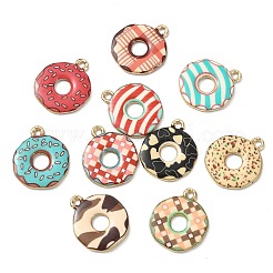 Подвески из сплава с принтом 50 цветов&nbsp;ENAM-CJ0006-81