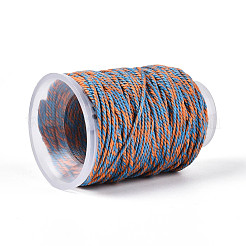 Хлопковый макраме двухцветный&nbsp;OCOR-T017-07J