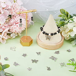 84 шт. 14 стиля подвески-бабочки из сплава в тибетском стиле&nbsp;FIND-SC0007-11