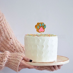 2 шт. 2 стиля Молды для помадки в форме лапы&nbsp;DIY-SZ0002-69