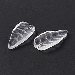 Подвеска из прозрачного стекла с гальванопокрытием&nbsp;LS-EGLA-H102-05B