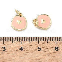 Латунь эмаль подвески&nbsp;KK-C251-36G