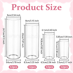 48 шт. стеклянная ваза&nbsp;AJEW-WH0696-315