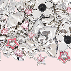 48шт 12 стиля непрозрачные кабошоны из смолы&nbsp;RESI-SP0001-35