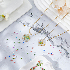 180 г 12-х цветных пузырчатых бусин&nbsp;GLAA-HY0001-21