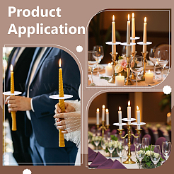 Бумажные чехлы для свечей на подсвечники&nbsp;DIY-BC0016-34A-02