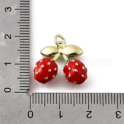 Латунь с эмалевыми подвесками&nbsp;KK-Q066-01D-G