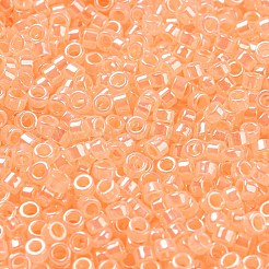 Гальванический прозрачный стеклянный бисер&nbsp;SEED-S042-16A-05