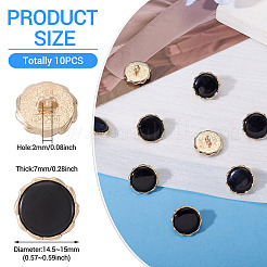 10 шт. пуговицы из сплава смолы&nbsp;BUTT-TA0001-36B