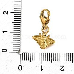 Пчелы 304 подвесные украшения из нержавеющей стали&nbsp;STAS-R159-02G