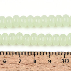 Имитация нефритовые четки стекла&nbsp;GLAA-ZX008-8mm-17D