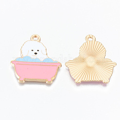 Подвески из эмали и сплава&nbsp;ENAM-T011-27KC-RS