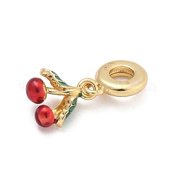 Латунные эмалированные европейские подвески с подвесками&nbsp;KK-Q055-01G