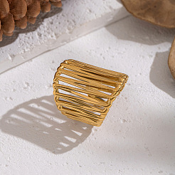 Кольца-манжеты крестообразной формы из нержавеющей стали 304 для женщин&nbsp;QC9430