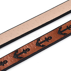 Плоский шнур из искусственной кожи длиной 1.2 м.&nbsp;LC-N006-05A